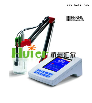 超大彩屏高精度酸度测定仪(pH/ORP/温度)-HI4221A